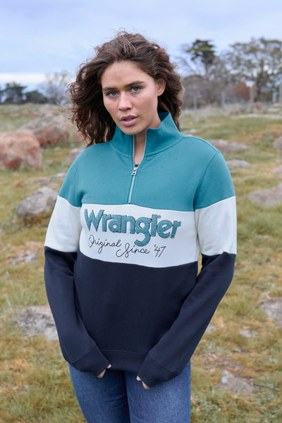 WRANGLER - WMNS DANA 1/4 ZIP PULLOVER
