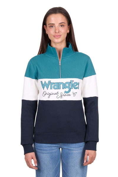 WRANGLER - WMNS DANA 1/4 ZIP PULLOVER