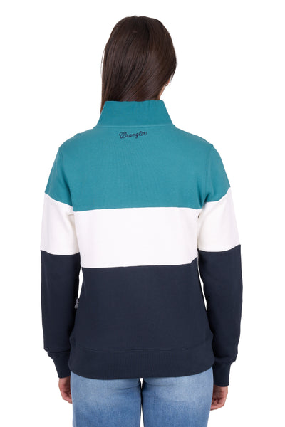 WRANGLER - WMNS DANA 1/4 ZIP PULLOVER
