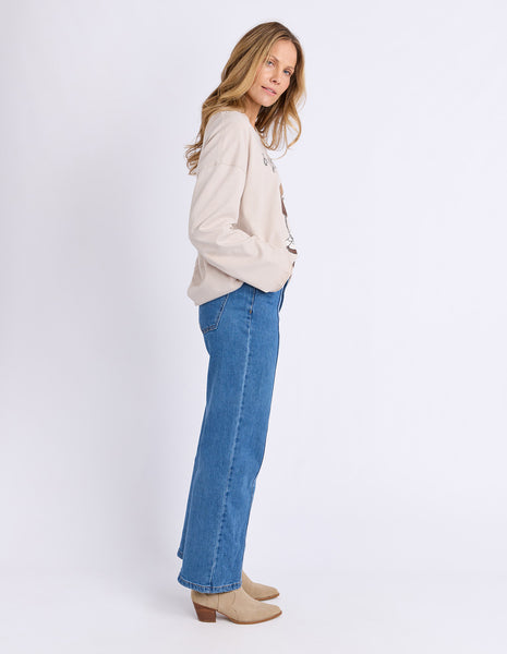 FOXWOOD - BANDIT BOOTS LS TEE OAT