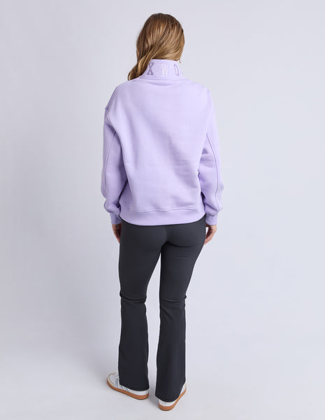 FOXWOOD - COLLEGE ZIP CREW LAVENDER