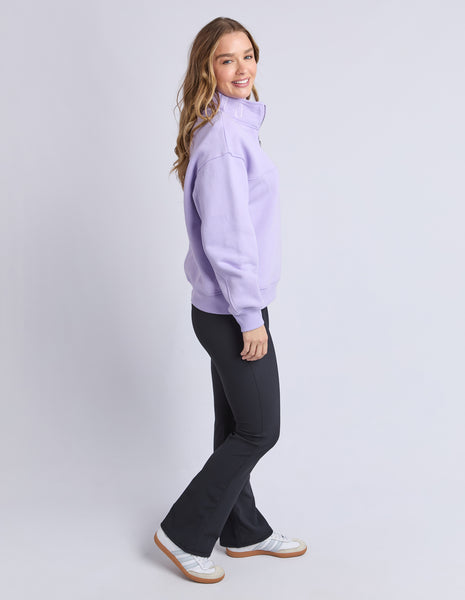 FOXWOOD - COLLEGE ZIP CREW LAVENDER