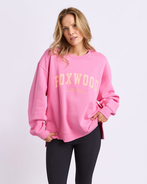FOXWOOD - INTERVAL CREW BUBBLEGUM PINK/ORANGE