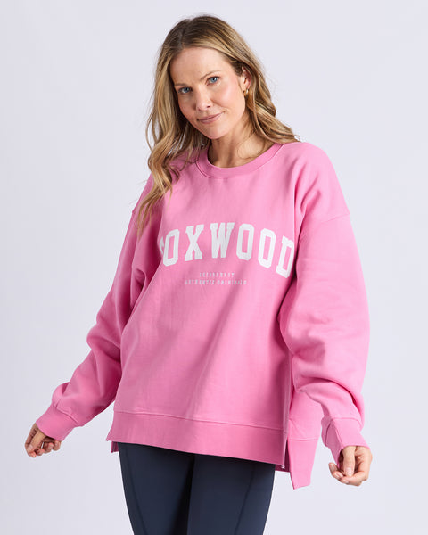 FOXWOOD - INTERVAL CREW BUBBLEGUM PINK/WHITE