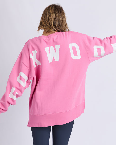 FOXWOOD - INTERVAL CREW BUBBLEGUM PINK/WHITE