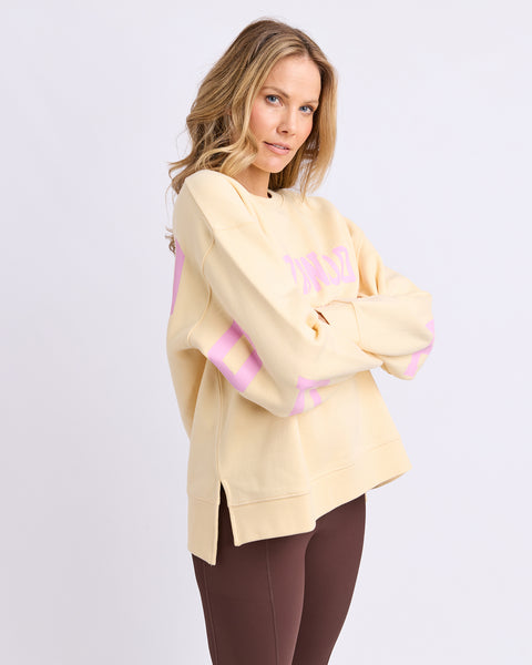 FOXWOOD - INTERVAL CREW LEMON/PINK