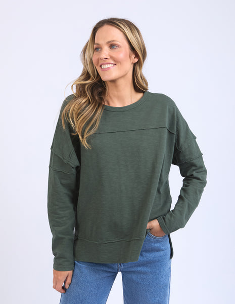 FOXWOOD - JAYNE THROW ON TOP KHAKI