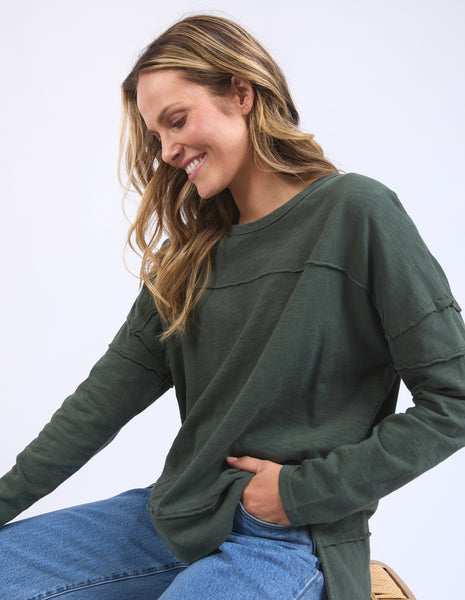 FOXWOOD - JAYNE THROW ON TOP KHAKI
