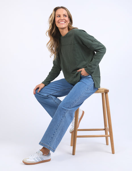 FOXWOOD - JAYNE THROW ON TOP KHAKI