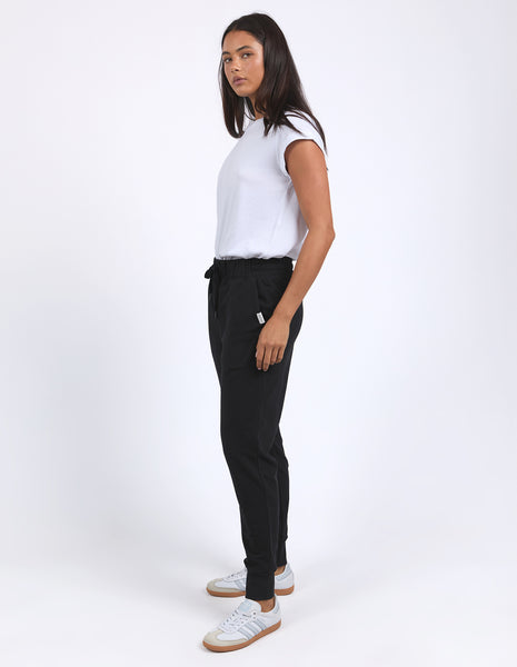 FOXWOOD - LAZY DAYZ PANT BLACK