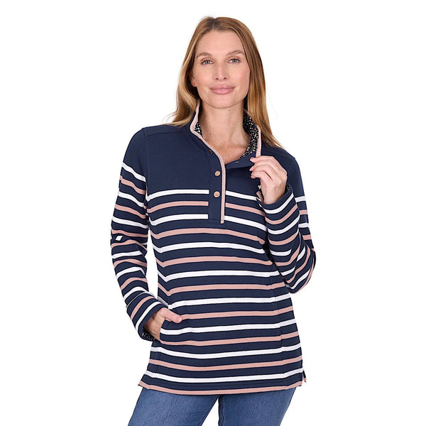 THOMAS COOK - HANNAH RUGBY NAVY/TAN