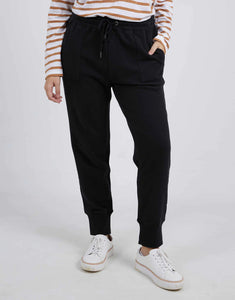 TOASTY TRACK PANTS - BLACK