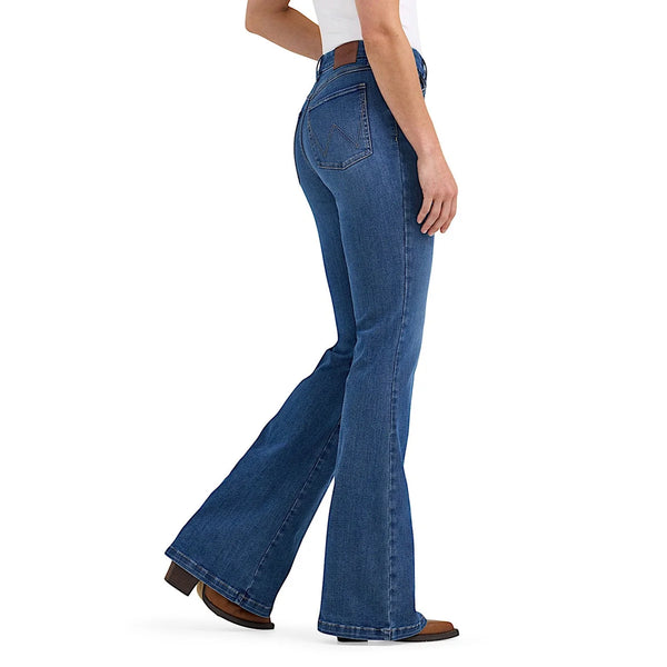 WRANGLER - WMN HI RISE FLARE JEAN BESPOKE