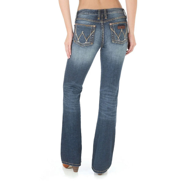WRANGLER - WMNS MID RISE BOOT CUT JEAN MAE 34"
