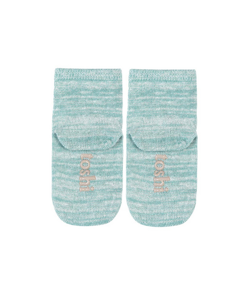 TOSHI - ORGANIC MARLE ANKLE SOCKS JADE