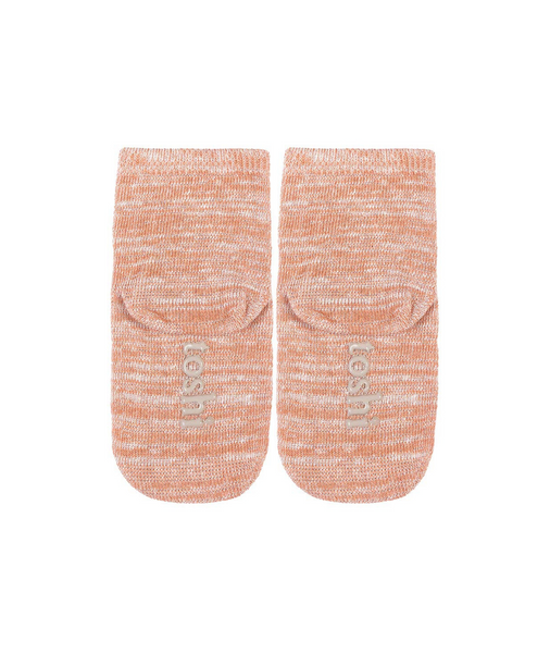 TOSHI - ORGANIC MARLE ANKLE SOCKS FEATHER