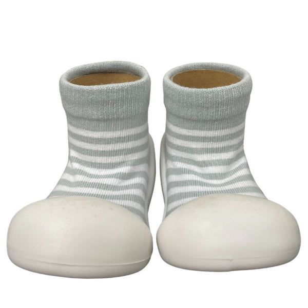 RUBBER SOCKS - GREY STRIPE